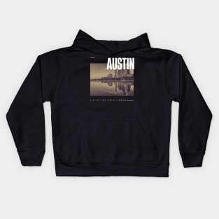 Austin city Kids Hoodie